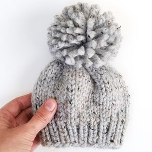 Pom pom Baby Hat Newborn -12 Months